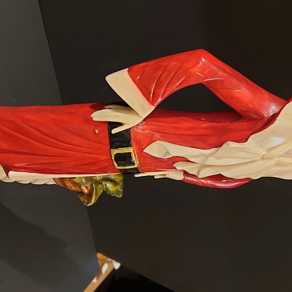 A Santini Classic Art Deco Statue Italy Lady by The Post - Picture 4 of 10